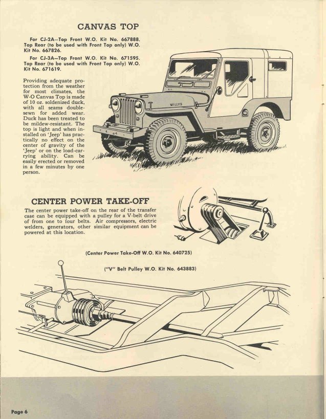 1949 Jeep Universal Operation Data Page 5